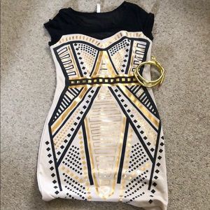 Cleopatra dress plus snack arm band